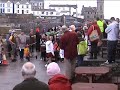 Porthleven Charity Pram Race Day 26th October 2008. The Start of it.
