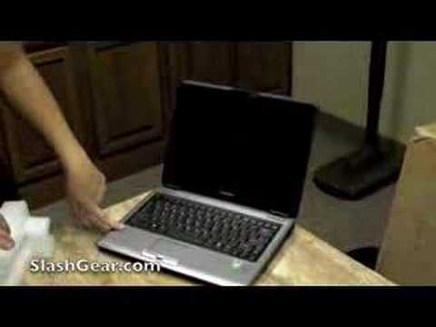 Toshiba Satellite Pro U400 Unboxing Ceremony YouTube Preview Image