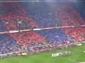 Barça-Madrid. Salida de los jugadores al campo