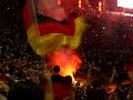 Bengalische Feuer nach EM Halbfinale Deutschland - Türkei Bengalische Feuer nach EM Halbfinale Deutschland - Türkei
