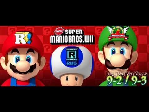 New Super Mario Bros.Wii (Feat RoHiSakk y SatoshiSonicCHL) / Mundo 9, 2 y 3/ Epic vídeo... IS EPIC