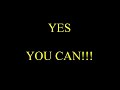 OBAMA YOU CAN? OBAMA YOU CAN?