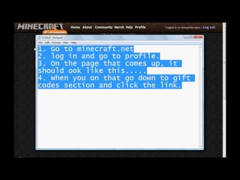 how to redeem minecraft code