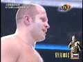 emelianenko fedor vs hong man choi