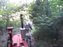 Tractor parade to the back pasture