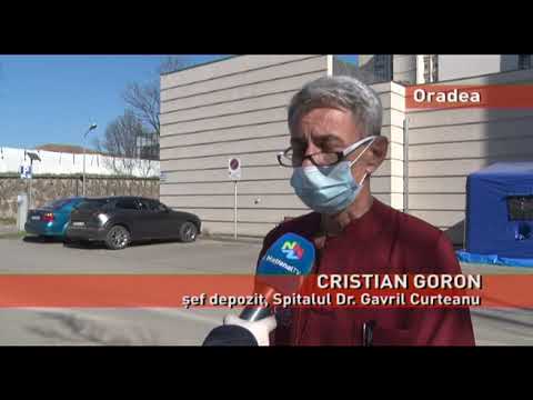 Cantitate importantă de apă, donată Spitalului Dr. Gavril Curteanu