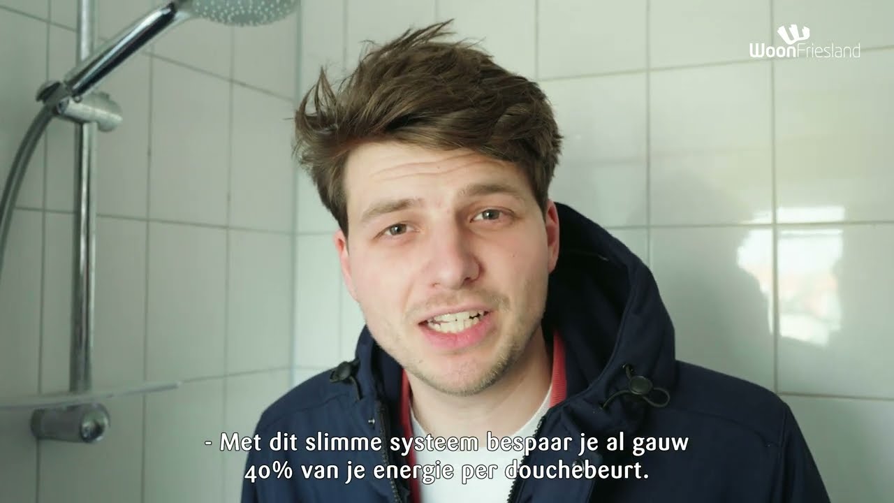 Gas besparen onder de douche met de Flatmate 