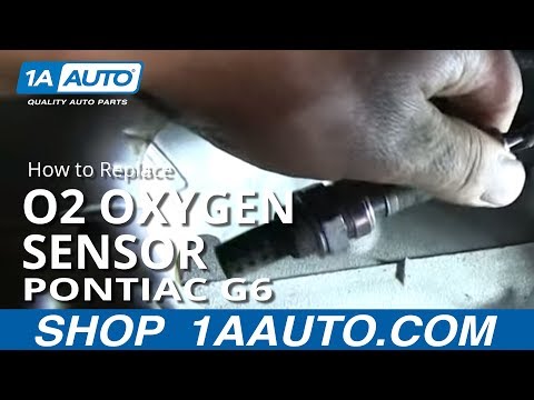 How To Install Replace Upstream Oxygen O2 Sensor 2.4L Pontiac G6 Saturn Aura