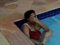 Cris se afogando no Natal