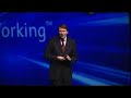Telstra CEO live hologram using Musion Eyeliner