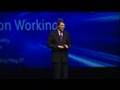 Telstra CEO live hologram using Musion Eyeliner