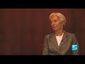 maureen grisot a rencontr� christine lagarde, lors de la visite de la directrice g�n�rale du fonds mon�taire international (fmi) en c�te d'ivoire. l'ex-minis...