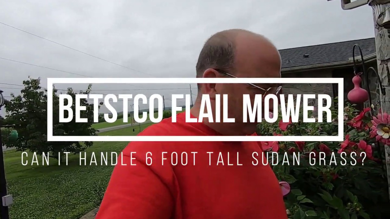 Betstco Flail Mower...Can it handle 6 FOOT tall SUDAN Grass?