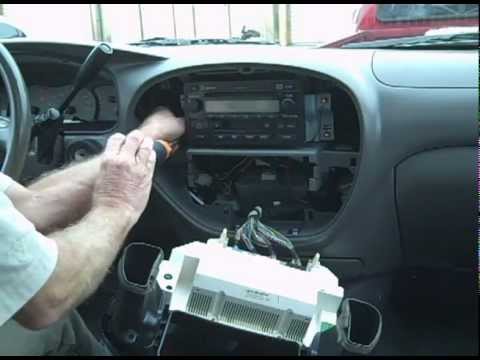 Toyota Sequoia Car Stereo / Amp Removal and Repair