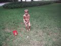Kane Kimbler golfing
