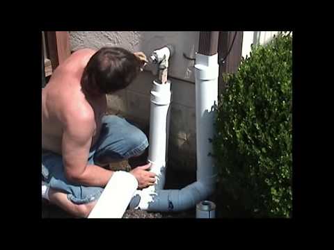 how to unclog sump pump drain