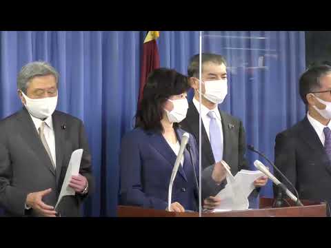 【役員会後】野田聖子 幹事長代行(2021.7.6)