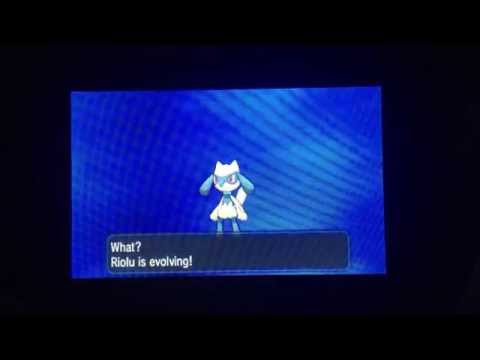 how to evolve riolu in pokemon x