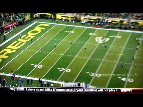 oregon duck - I do not own any of these video clips as they belong to the Pac-12 Network and their broadcast partners. No monetary value is derived from this video. It is ...