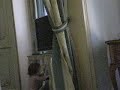 Kate Imitates Typing on the Keyboard