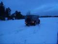 Mercedes benz Gelandewagen snow test