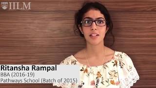 IILM student shares why they opted for IILM Undergraduate Business School