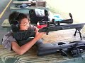 Tyler shooting Kimber 308 Tactical