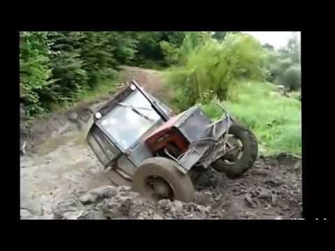 Idiots in Tractor Epic Fails Accident & Crash Videos
