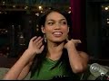 interview of rosario on letterman on november 11, 2004

i do not own rosario and letterman
credit to www.rosario-dawson.net/