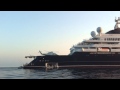 Paul Allen's Octopus Mega Yacht in Sfakia Crete