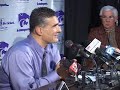 K-state Post Game 1-30-08 Coach Frank Martin (part 2)