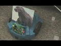 Godzilla vs Raptor - Robot Movie