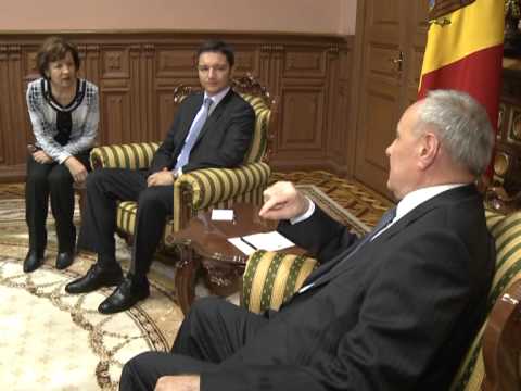 Президент Николае Тимофти провел встречу с министром иностранных дел Болгарии Кристианом Вигениным