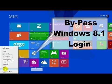 how to change password on windows 8