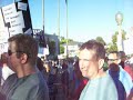 No on Prop 8 protest at Mormon Church, front gate 11/6/08