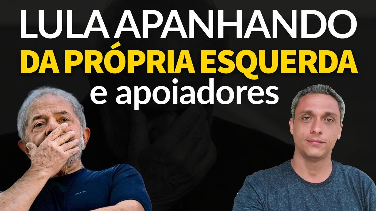 FINAL LASTIMÁVEL - LULA apanhando da própria esquerda e até amigos