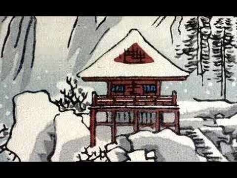 Hiroshige - Agano Snow Scene