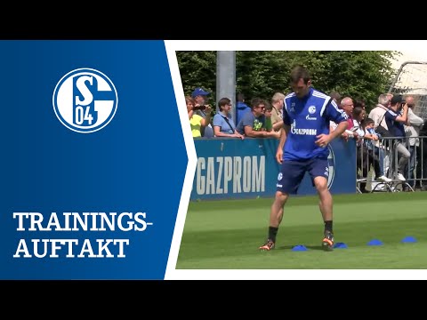 Der Ball rollt wieder! Trainingsauftakt auf Schalke