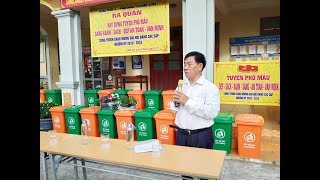 Khu 6, phường Thanh Sơn ra quân xây dựng tuyến phố kiểu mẫu