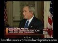 Bush admits mistakes Bush admits mistakes