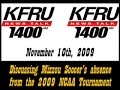 Mizzou Soccer on KFRU - 11/10/09