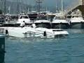 Cigarette -offshore ricain- à la manoeuvre à St Tropez