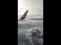 Time lapse of Southwest airlines flight circling ...
