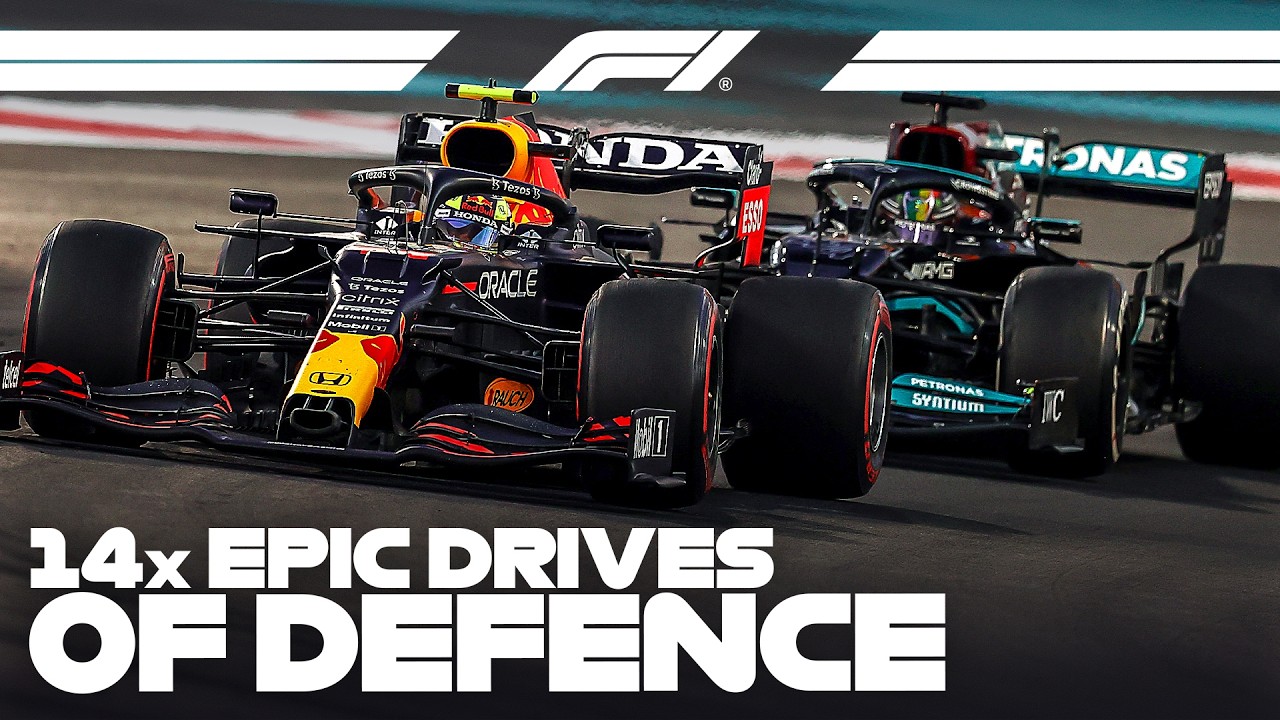 14 Epic Defensive Drives in F1