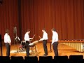 Jesse Whitford - Drumming by Steve Reich part 1/2