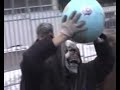 Russian youth drama group demonstrates in support for Serbia