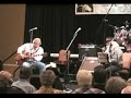 jim (guitar) and john (bass) nichols play the first part of a chet medley at caas on saturday afternoon
