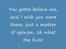 Tenacious D- Tribute W/ lyrics