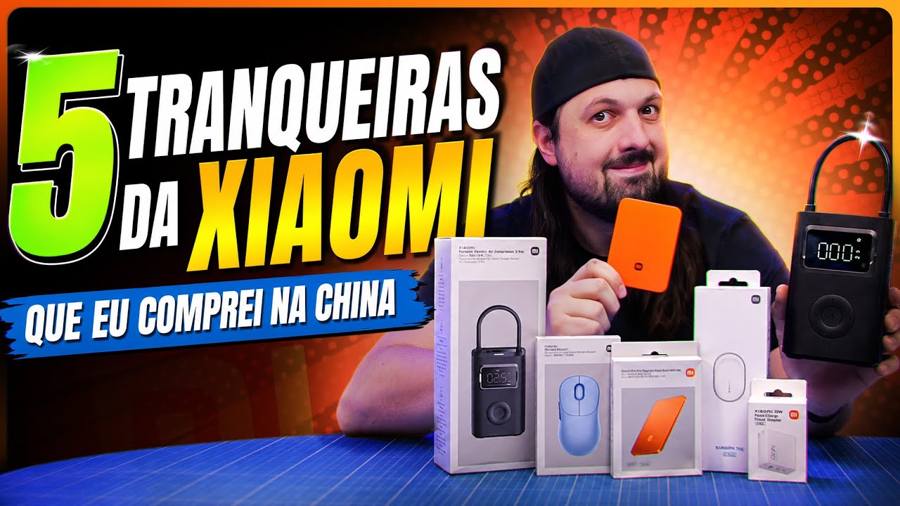 DIRETO DA CHINA! 5 acessórios da Xiaomi que comprei na minha viagem