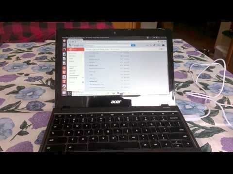 how to remove ubuntu from chromebook